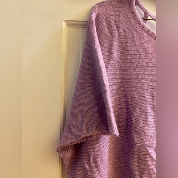 Allen B. Vintage Womens Size XS High Low Purple Sweater - Picture 6 of 9
